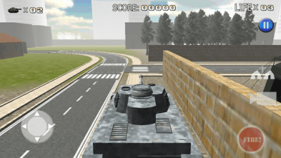 Capture d'écran de l'application Battle Tanks in the City - #2
