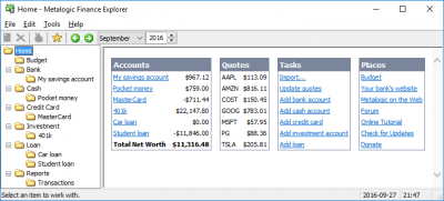 Capture d'écran de l'application Finance Explorer - #1