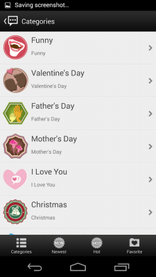 Capture d'écran de l'application Handcent 6 Skin (Sense5 Style) - #3