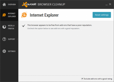 Capture d'écran de l'application Avast Browser Cleanup - #1