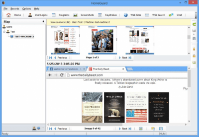 Capture d'écran de l'application HomeGuard - #3