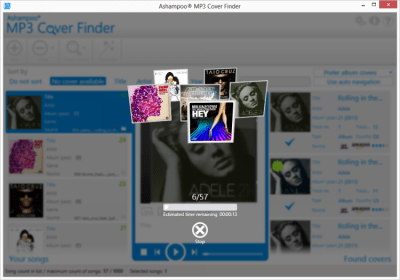 Capture d'écran de l'application Ashampoo MP3 Cover Finder - #2