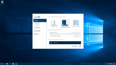 Capture d'écran de l'application Start10 - #3