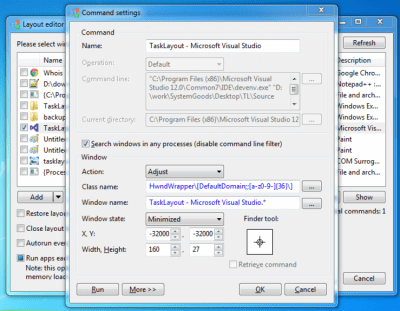 Capture d'écran de l'application TaskLayout - #2