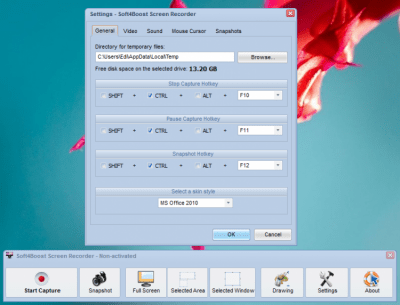 Capture d'écran de l'application Soft4Boost Screen Recorder - #2