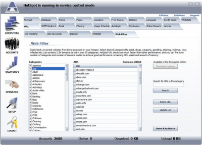 Capture d'écran de l'application Antamedia Hotspot - #3
