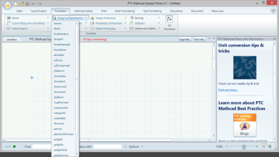 Capture d'écran de l'application PTC Mathcad Express - #3