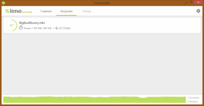 Capture d'écran de l'application Lime torrent - #3