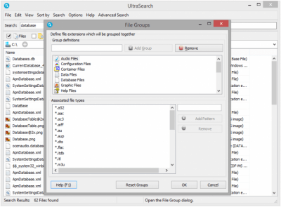 Capture d'écran de l'application UltraSearch - #4