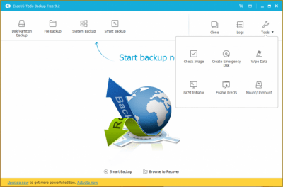 Capture d'écran de l'application EaseUS Todo Backup Free - #8