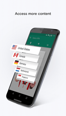 Capture d'écran de l'application Opera Free VPN - #10