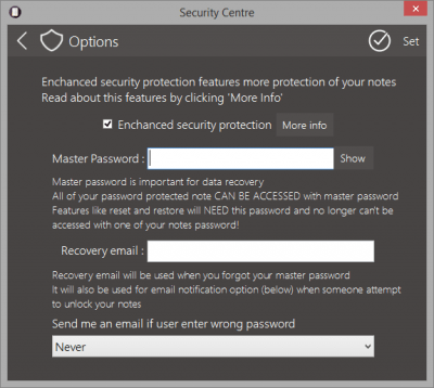 Capture d'écran de l'application ZenR Notes - #5