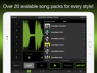 Capture d'écran de l'application GrooveMaker 2 Free - #14