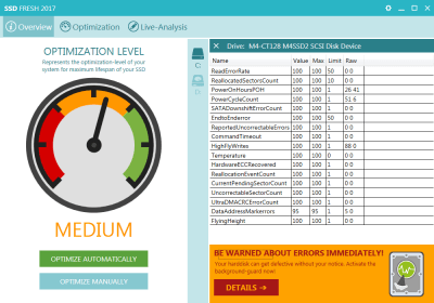Capture d'écran de l'application SSD Fresh - #5