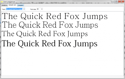 Capture d'écran de l'application Typograf - #4