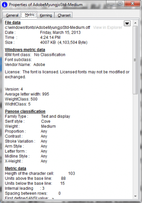 Capture d'écran de l'application Typograf - #7