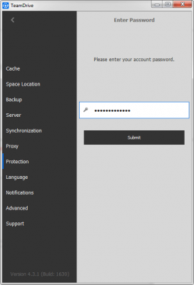 Capture d'écran de l'application TeamDrive - #3