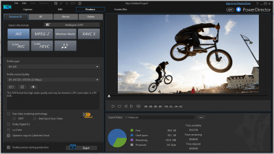 Capture d'écran de l'application CyberLink PowerDirector - #4
