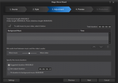 Capture d'écran de l'application CyberLink PowerDirector - #7