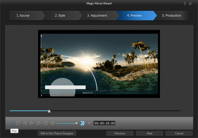 Capture d'écran de l'application CyberLink PowerDirector - #8