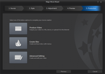 Capture d'écran de l'application CyberLink PowerDirector - #9