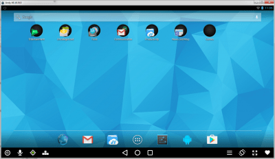 Capture d'écran de l'application Andy - #3