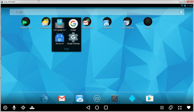 Capture d'écran de l'application Andy - #4