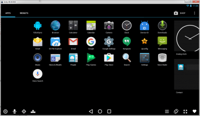 Capture d'écran de l'application Andy - #5