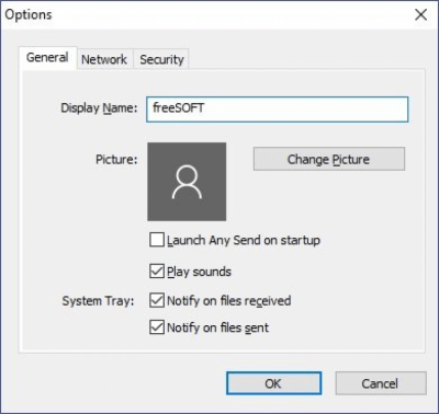 Capture d'écran de l'application Any Send - #3