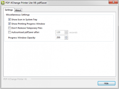 Capture d'écran de l'application PDF-XChange Printer Lite - #2
