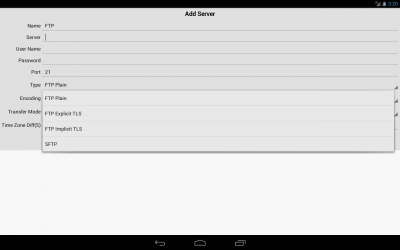 Capture d'écran de l'application FTP Sprite Pro - #6