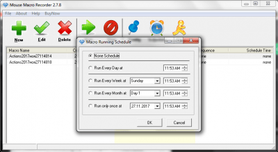 Capture d'écran de l'application Mouse Macro Recorder - #2