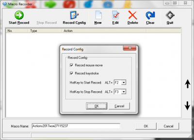 Capture d'écran de l'application Mouse Macro Recorder - #4