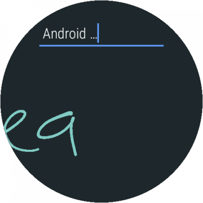 Capture d'écran de l'application Saisie manuscrite de Google - #3