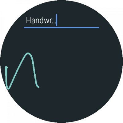 Capture d'écran de l'application Saisie manuscrite de Google - #5