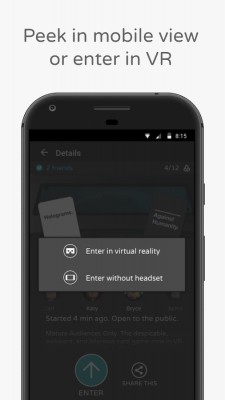 Capture d'écran de l'application AltspaceVR—The Social VR App - #3