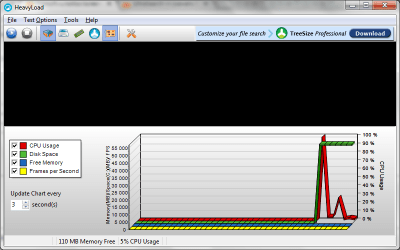 Capture d'écran de l'application HeavyLoad - #1