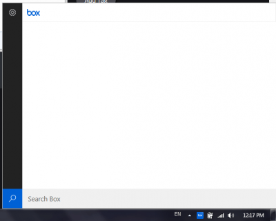 Capture d'écran de l'application Box Sync - #3