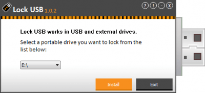 Capture d'écran de l'application Lock USB - #2