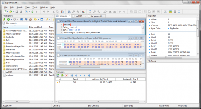 Capture d'écran de l'application SuperHexEdit - #3