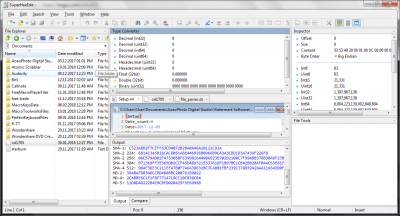 Capture d'écran de l'application SuperHexEdit - #5