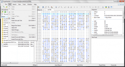 Capture d'écran de l'application SuperHexEdit - #6