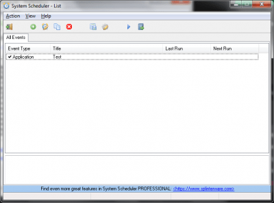 Capture d'écran de l'application System Scheduler Free - #1