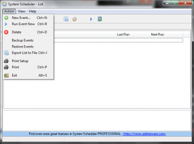 Capture d'écran de l'application System Scheduler Free - #4