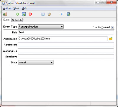 Capture d'écran de l'application System Scheduler Free - #5