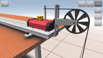 Capture d'écran de l'application Mouvement à accélération égale - #3