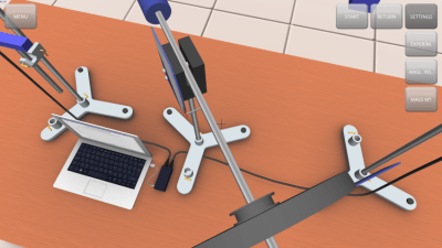 Capture d'écran de l'application Précession et nutation d'un gyroscope - #4