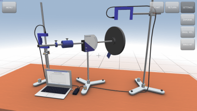 Capture d'écran de l'application Précession et nutation d'un gyroscope - #6