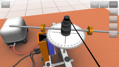 Capture d'écran de l'application Rotation à accélération égale - #8