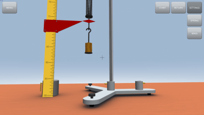 Capture d'écran de l'application La loi de Hooke - #5